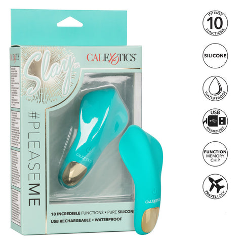 Slay Pleaser Pocket Clitoral Massager With 10 Modes Finger Stimulator