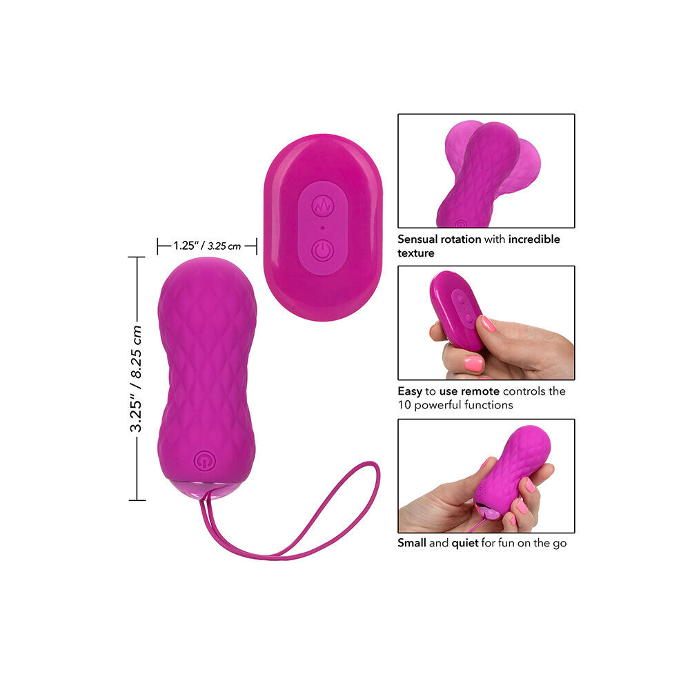 Slay SPINME Remote Control Textured Bullet > Sex Toys For Ladies > Vibrating Eggs
