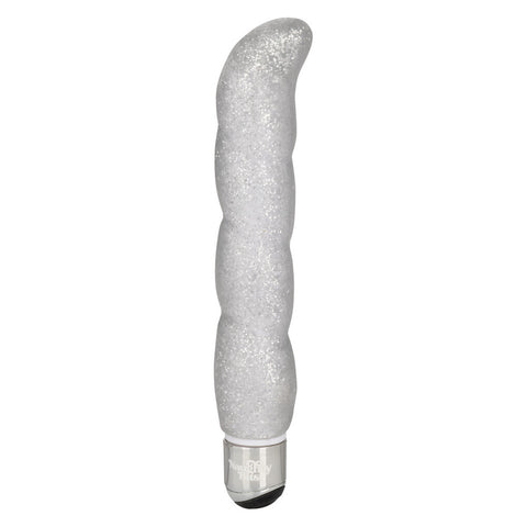 Naughty Bits Screwnicorn Majestic GSpot Vibrator Silver Vibrators