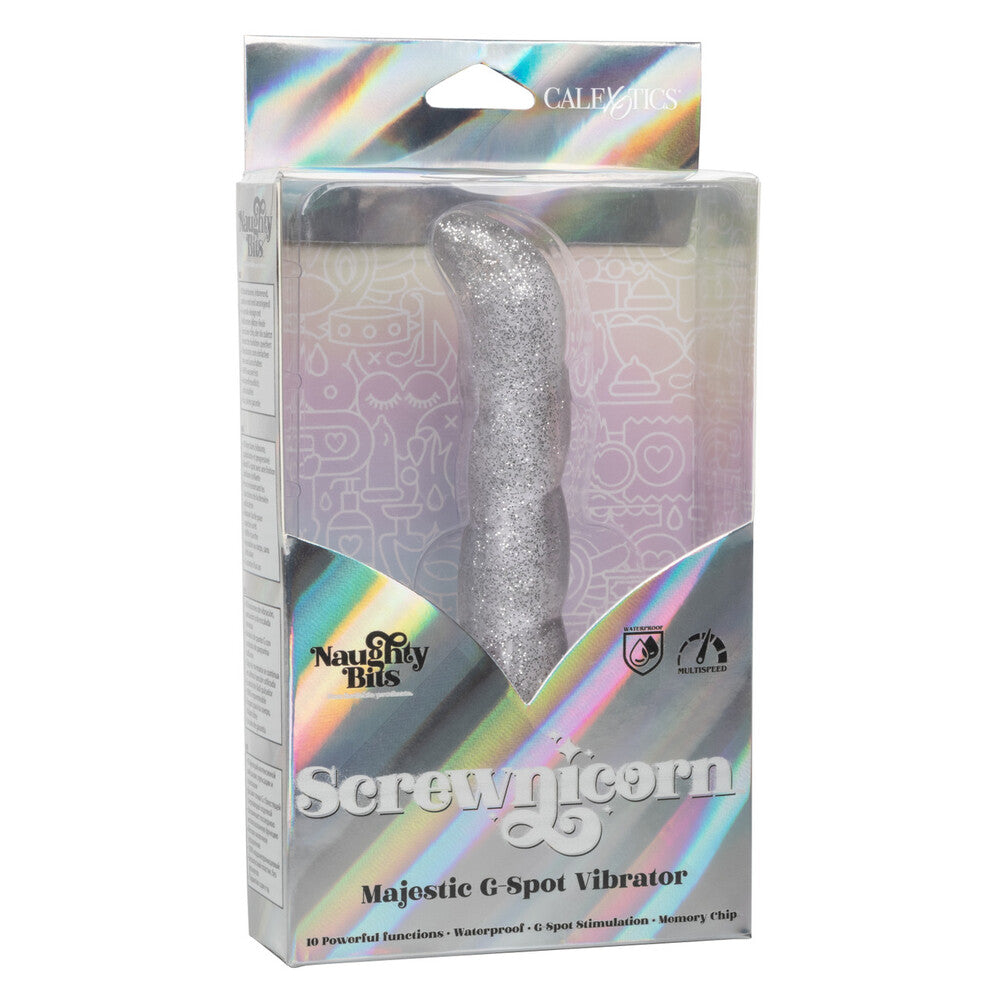 Naughty Bits Screwnicorn Majestic GSpot Vibrator Vibrators
