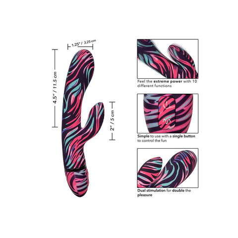 Naughty Bits Menage a Moi Dual Wand Vibrator VIBRATORS-RABBIT