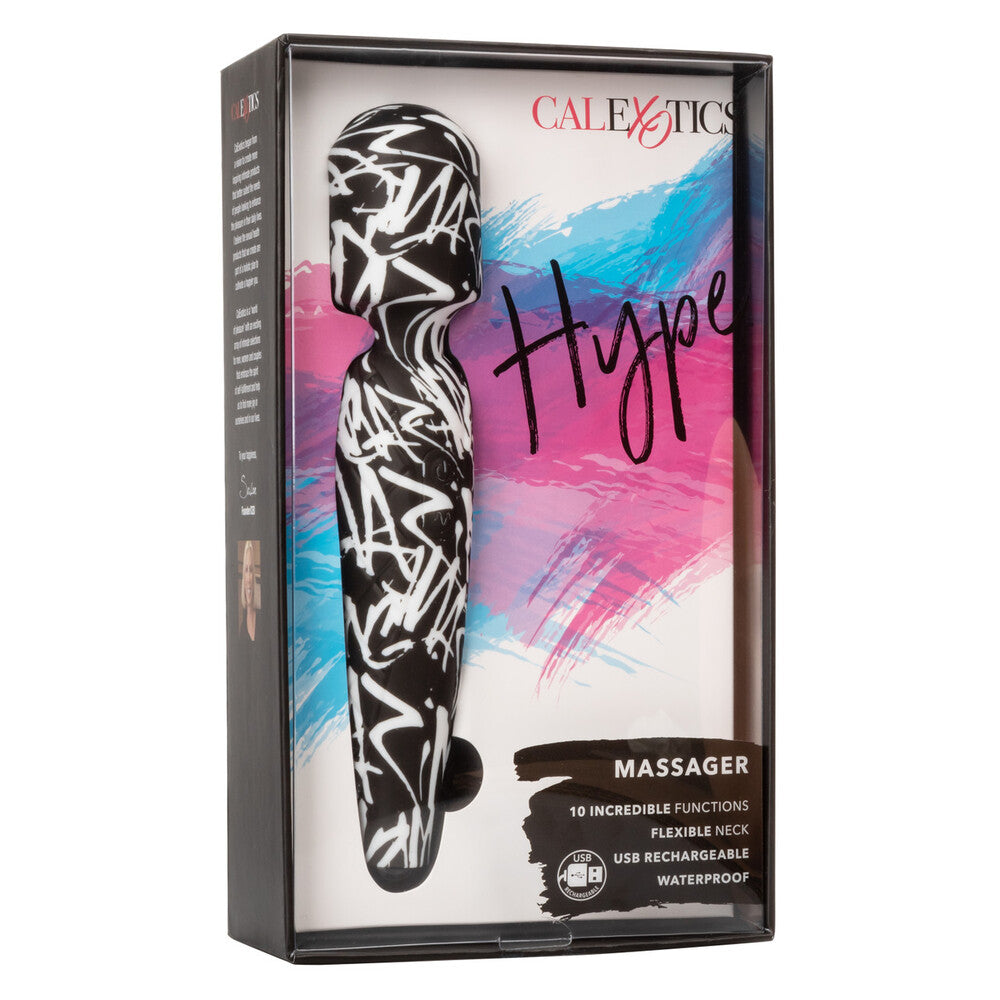 Rechargeable Waterproof Hype Personal Massager Wand > Sex Toys For Ladies > Wand Massagers and Attachments