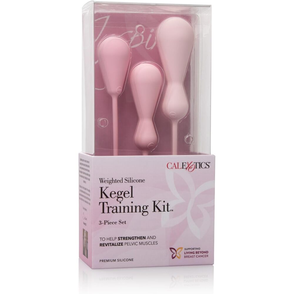 Inspire Weighted Silicone Kegel Training Kit – Three Weights Silicone Kegel Exercise Set > Sex Toys For Ladies > Kegel Exercise