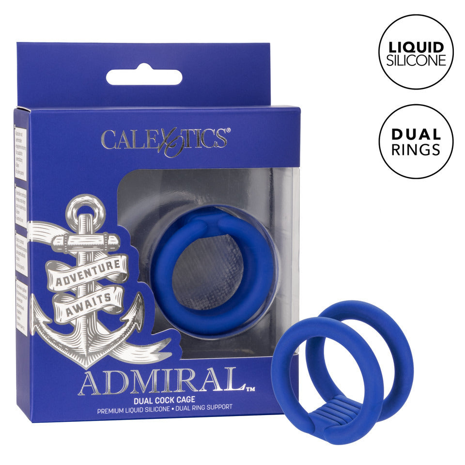 Admiral Dual Cock Cage Cages