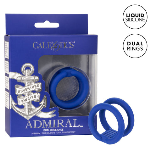 Admiral Dual Cock Cage Cages