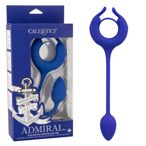 Admiral Weighted Cock Ring and Egg Default Title > Anal Range > Vibrating Buttplug