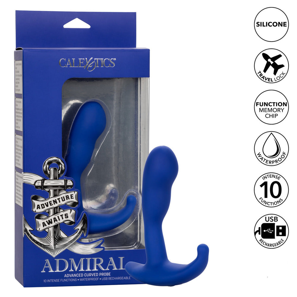 Admiral Advanced Curved Probe > Anal Range > Anal Probes