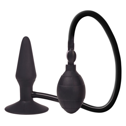 COLT Medium Pumper Inflatable Anal Plug Black Butt Plugs