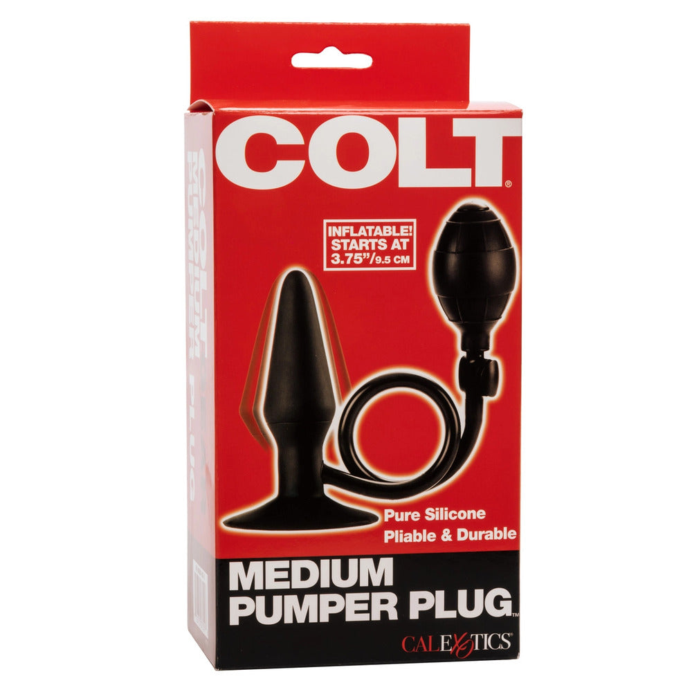 Colt Medium Pumper Inflatable 4.5 Inch Medical-Grade Silicone Anal Plug > Anal Range > Tunnel and Stretchers