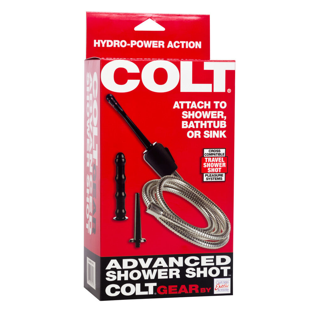Colt Advanced Shower Shot – Hygienic Enema Kit with Universal Adapter and Directional Valve > Essentials > Douches