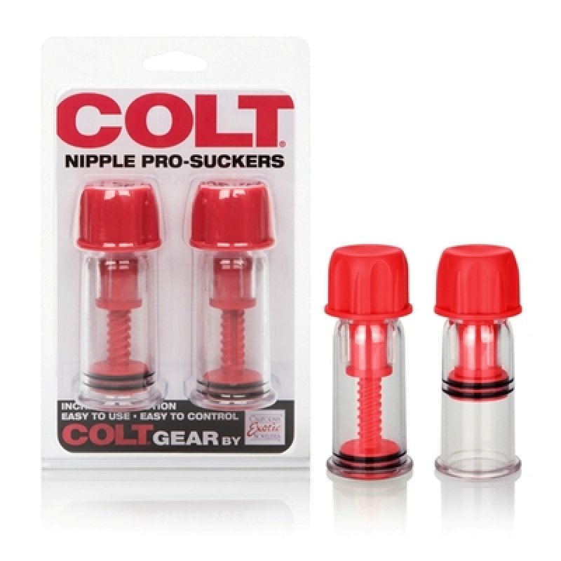 Colt Nipple Pro-Suckers – Adjustable Suction Nipple Stimulators with Customizable Vacuum Pressure > Sex Toys > Nipple Suckers