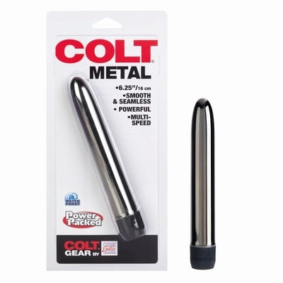 Colt Metal 6.25 Inch Multi-Speed Silver Vibrator – ABS Plastic Seamless Design > Vibrators > Standard Vibrators Main image