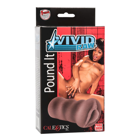 Vivid Raw Pound It Vagina Masturbator Sleeve Realistic > Sex Toys For Men > Masturbators