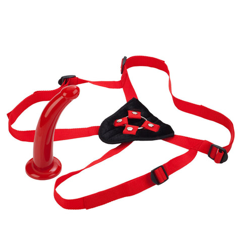 Sophias Red Rider Strap On Dildo Harnesses & Strap-Ons