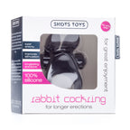 Shots Rabbit Vibrating Cock Ring – Silicone Stretchable Cock Ring with Vibrating Bullet > Sex Toys > Couples Toys