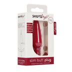 Beginners Size Slim Butt Plug (Red) – Slim Butt Plug > Anal Range > Butt Plugs
