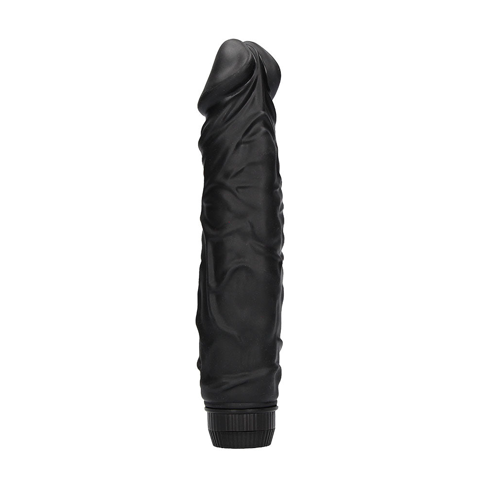 Realistic 9 Inch Black Silicone Vibrator For Adults Default Title > Realistic Dildos and Vibes > Penis Vibrators