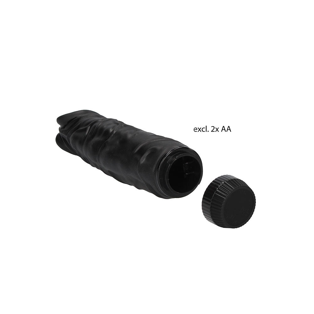 Realistic 9 Inch Black Silicone Vibrator For Adults > Realistic Dildos and Vibes > Penis Vibrators