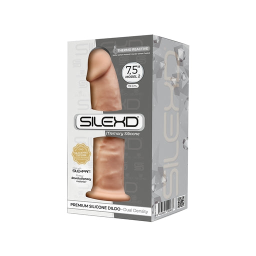 Silexd Model 2 (Flesh) – Silicone 7.5 Inch Dildo > Dildos > Realistic Dildos