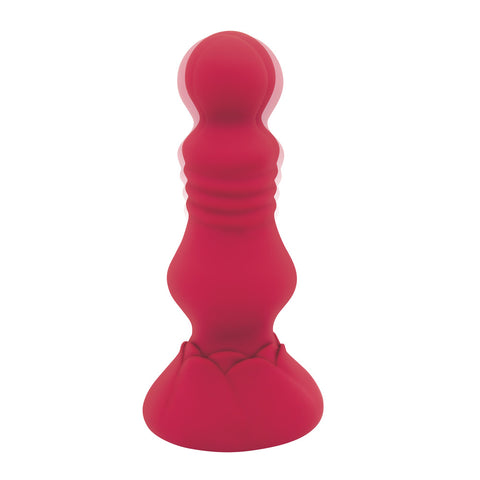 Secret Kisses Remote Sleek Floret Vibrating Butt Plug > Anal Range > Vibrating Buttplug