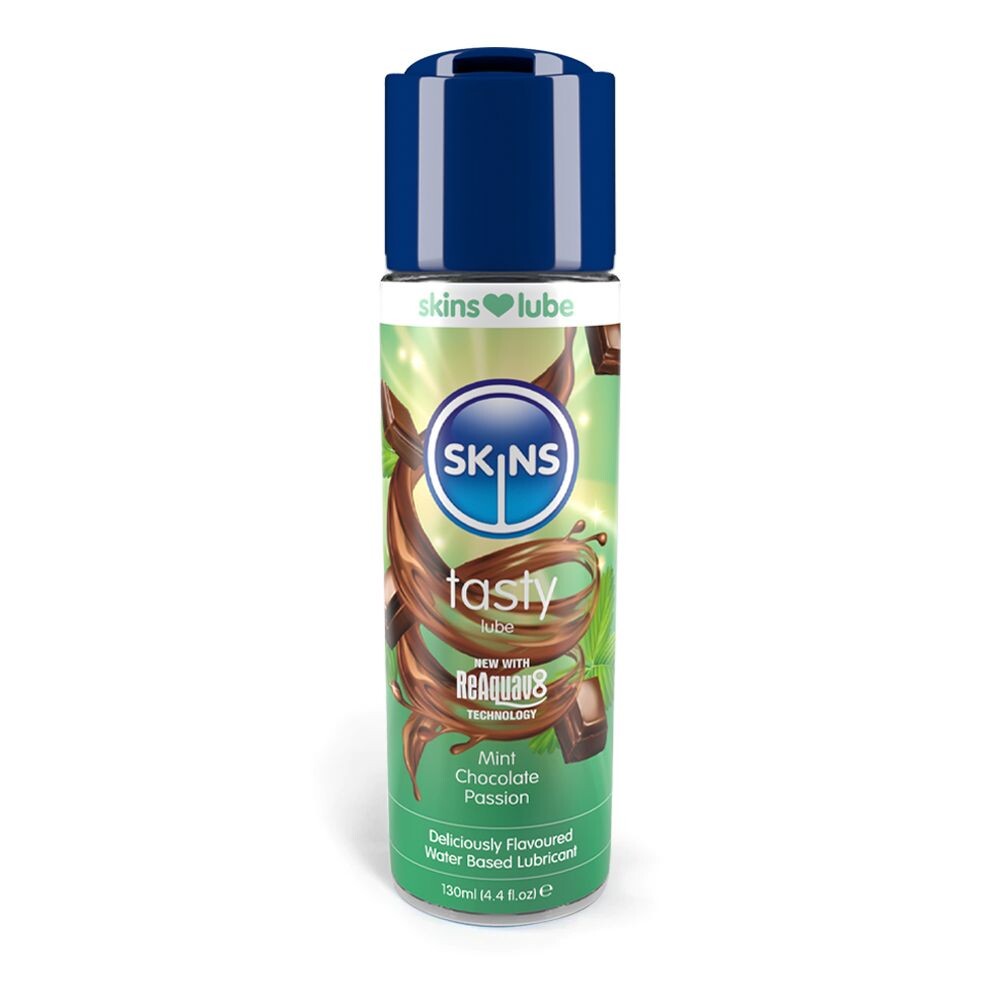 Skins Mint Chocolate Passion Waterbased Lubricant 130ml Default Title Flavoured Lube