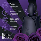 Skins Rose Buddies Bum and Roses – Silicone Butt Plug > Sex Toys For Ladies > Rose Stimulators