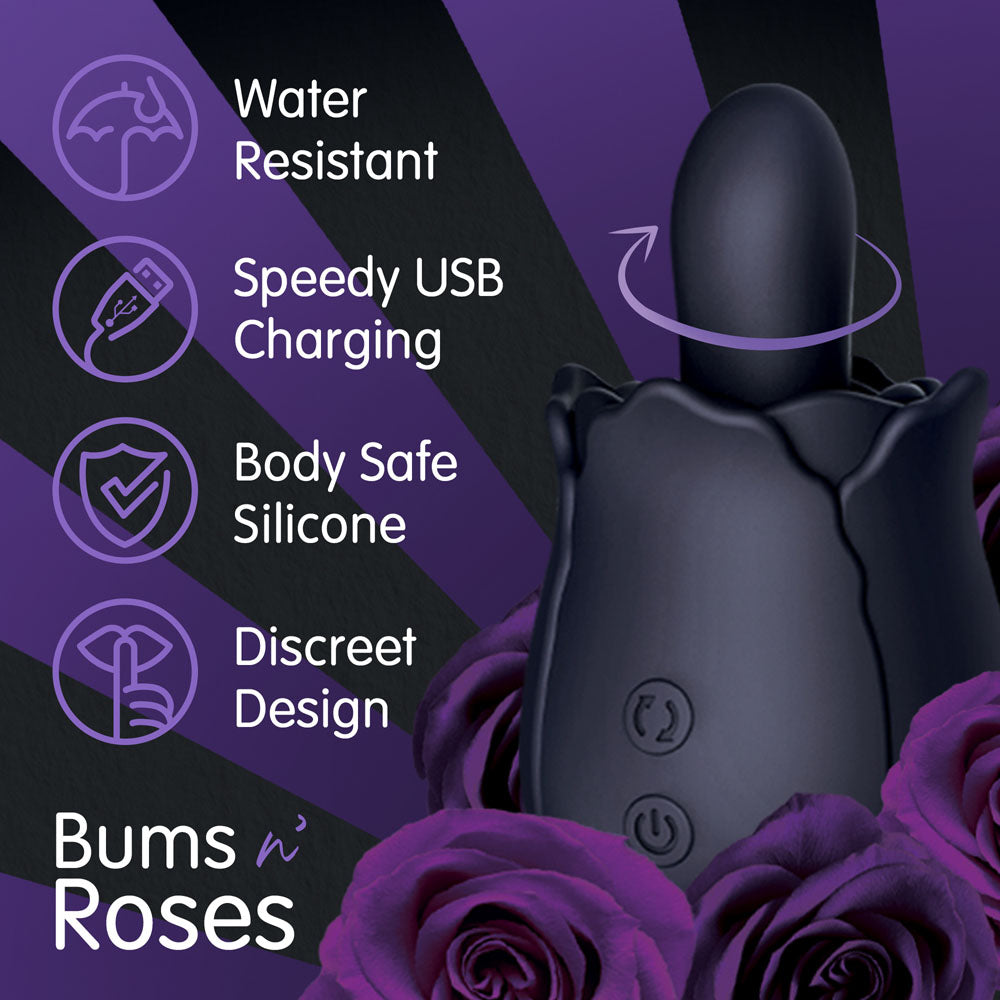 Skins Rose Buddies Bum and Roses – Silicone Butt Plug > Sex Toys For Ladies > Rose Stimulators