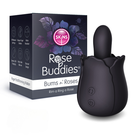 Skins Rose Buddies Bum and Roses – Silicone Butt Plug > Sex Toys For Ladies > Rose Stimulators
