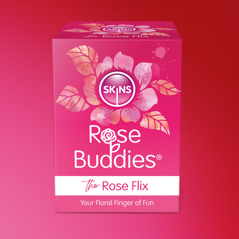 Skins Rose Buddies Rose Flix Clitoral Massager Pink > Sex Toys For Ladies > Rose Stimulators