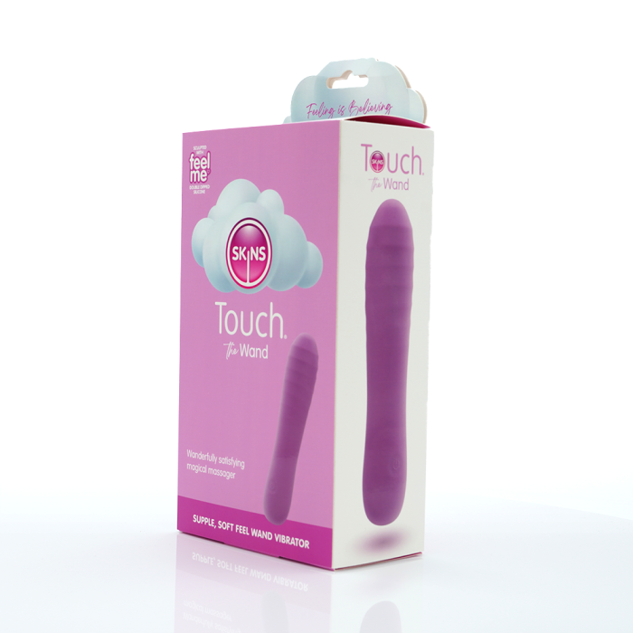 Skins Touch The Wand 165mm Silicone Rechargeable Wand Vibrator > Vibrators > Standard Vibrators