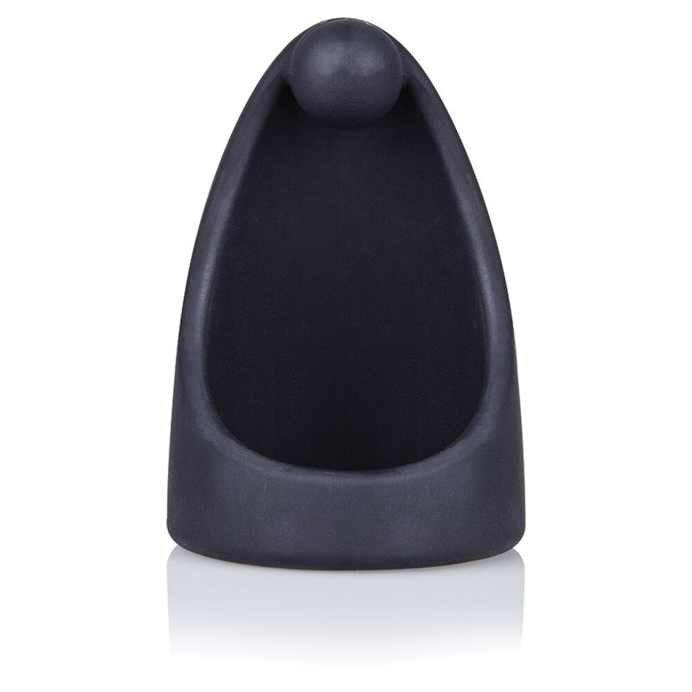 Screaming O SwingO Sling Silicone Cock Ring Perineum Black COCK RINGS