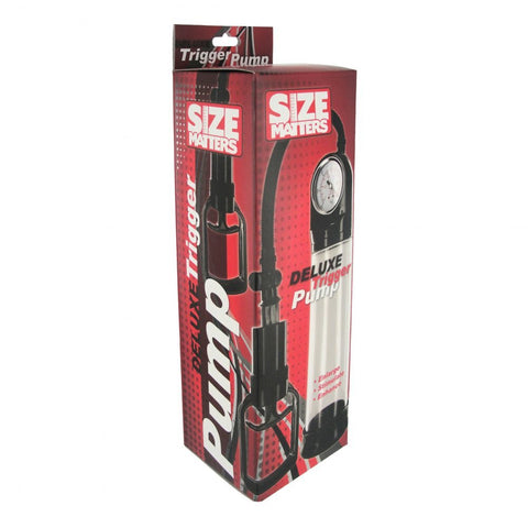 Size Matters Deluxe Trigger Penis Pump > Sex Toys For Men > Penis Enlargers
