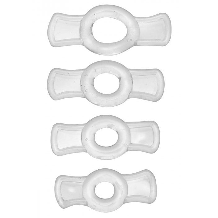 Size Matters Endurance Penis Ring Set With Four Sizes Default Title COCK RING Set