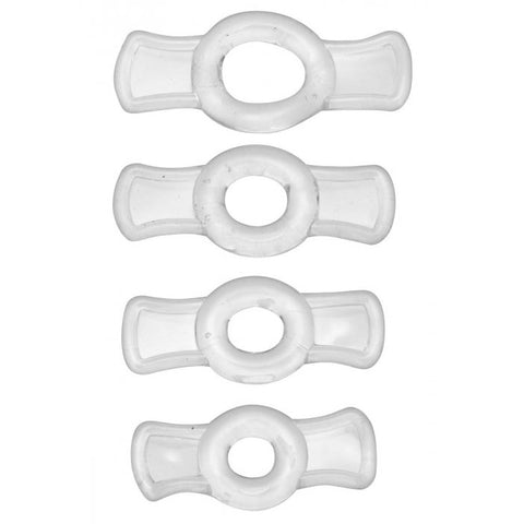 Size Matters Endurance Penis Ring Set With Four Sizes Default Title COCK RING Set