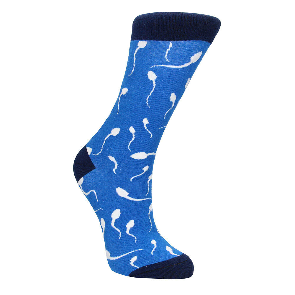 Sexy Sea Men Cotton Blend Socks Size 42 To 46 Playful