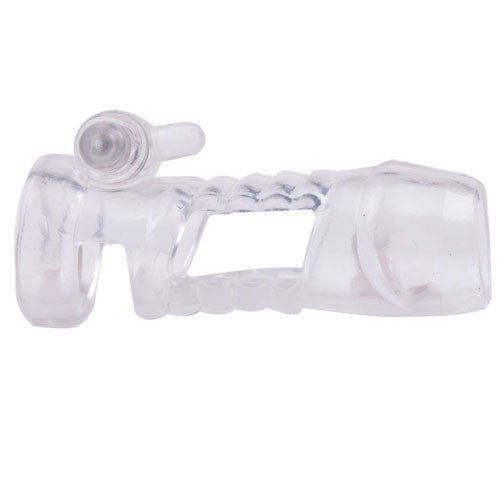 Clear Vibrating Penis Sleeve Default Title > Sex Toys For Men > Penis Sleeves