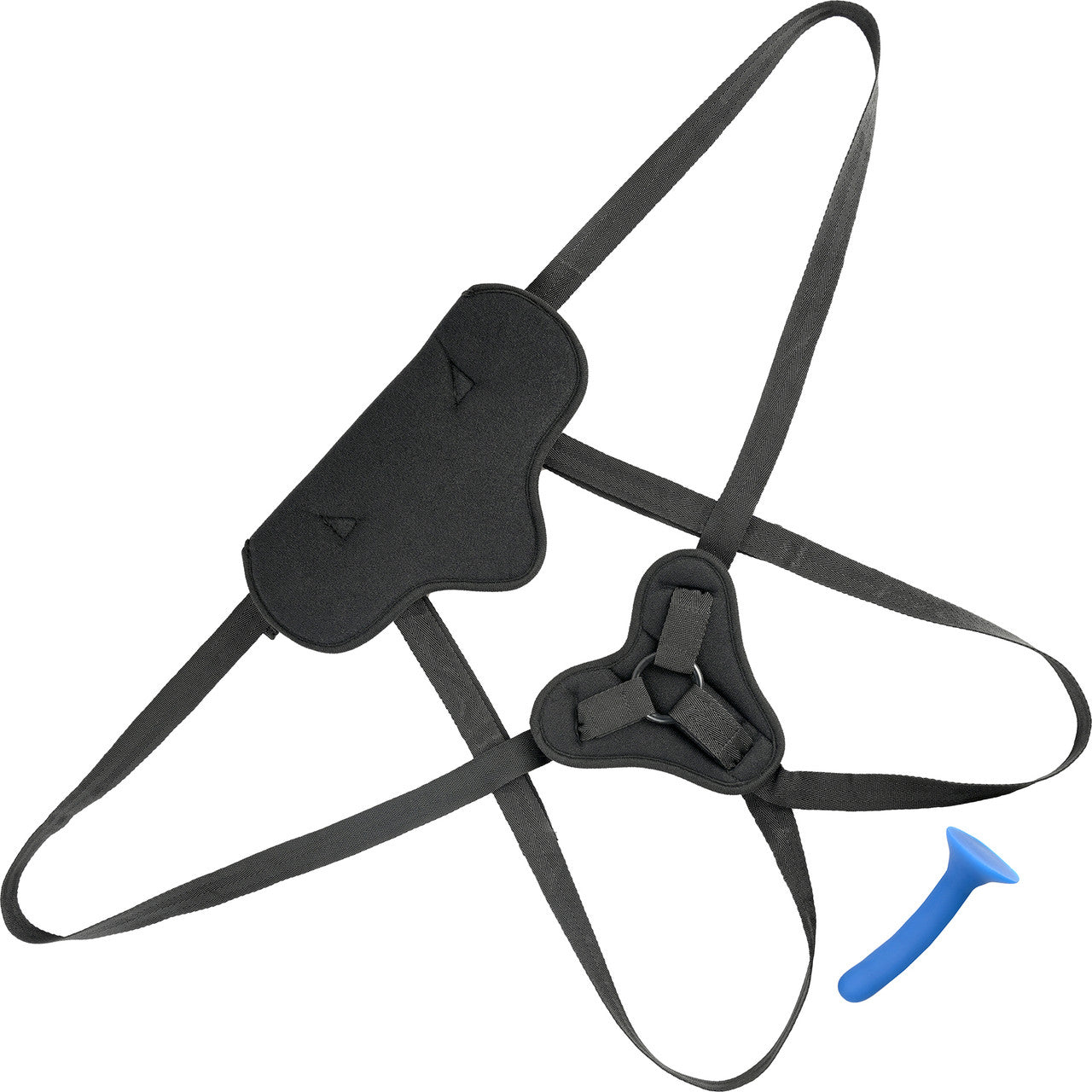 Sportsheets New Comers Strap-On Set – Adjustable Nylon Straps Velvet Harness and Silicone Dildo Secondary image