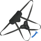 Sportsheets New Comers Strap-On Set – Adjustable Nylon Straps Velvet Harness and Silicone Dildo > Dildos > Strap On Harnesses