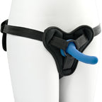 Sportsheets New Comers Strap-On Set – Adjustable Nylon Straps Velvet Harness and Silicone Dildo > Dildos > Strap On Harnesses