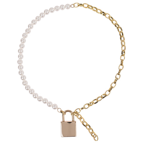 Sex and Mischief Pearl Day Collar for Elegant Submission and Sophistication Collar