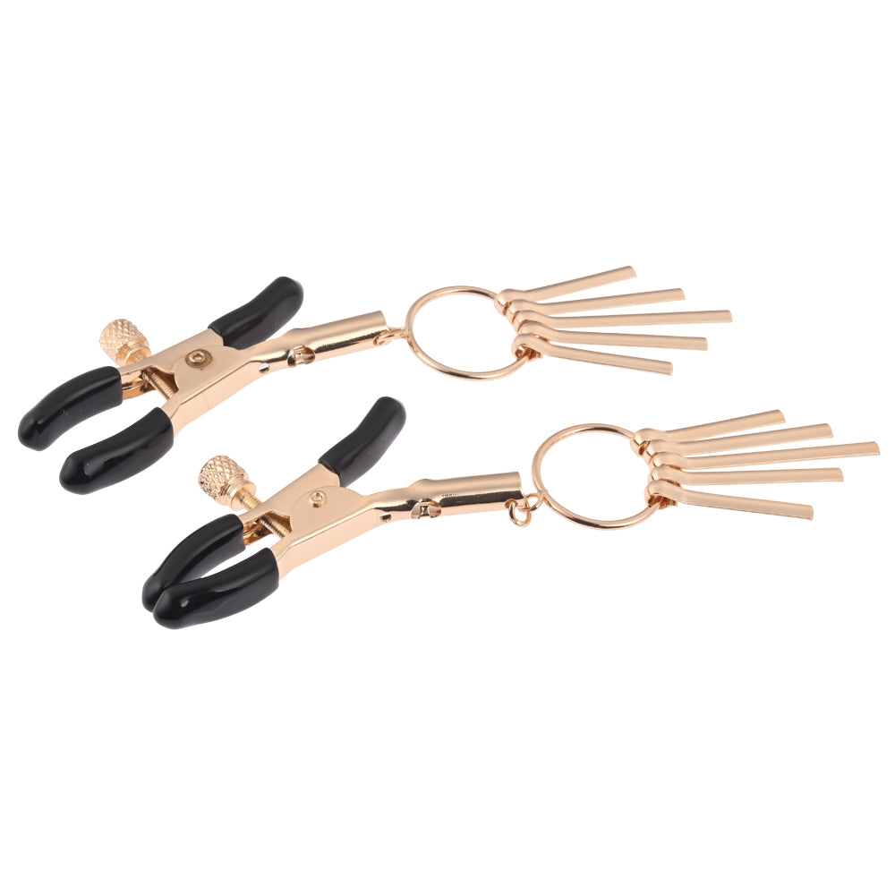 Sex and Mischief Verge Nipple Clamps for Sensual Stimulation and Intimate Play Nipple Clips