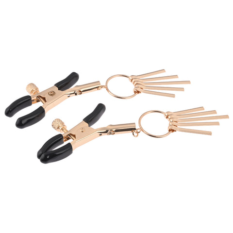 Sex and Mischief Verge Nipple Clamps for Sensual Stimulation and Intimate Play Nipple Clips