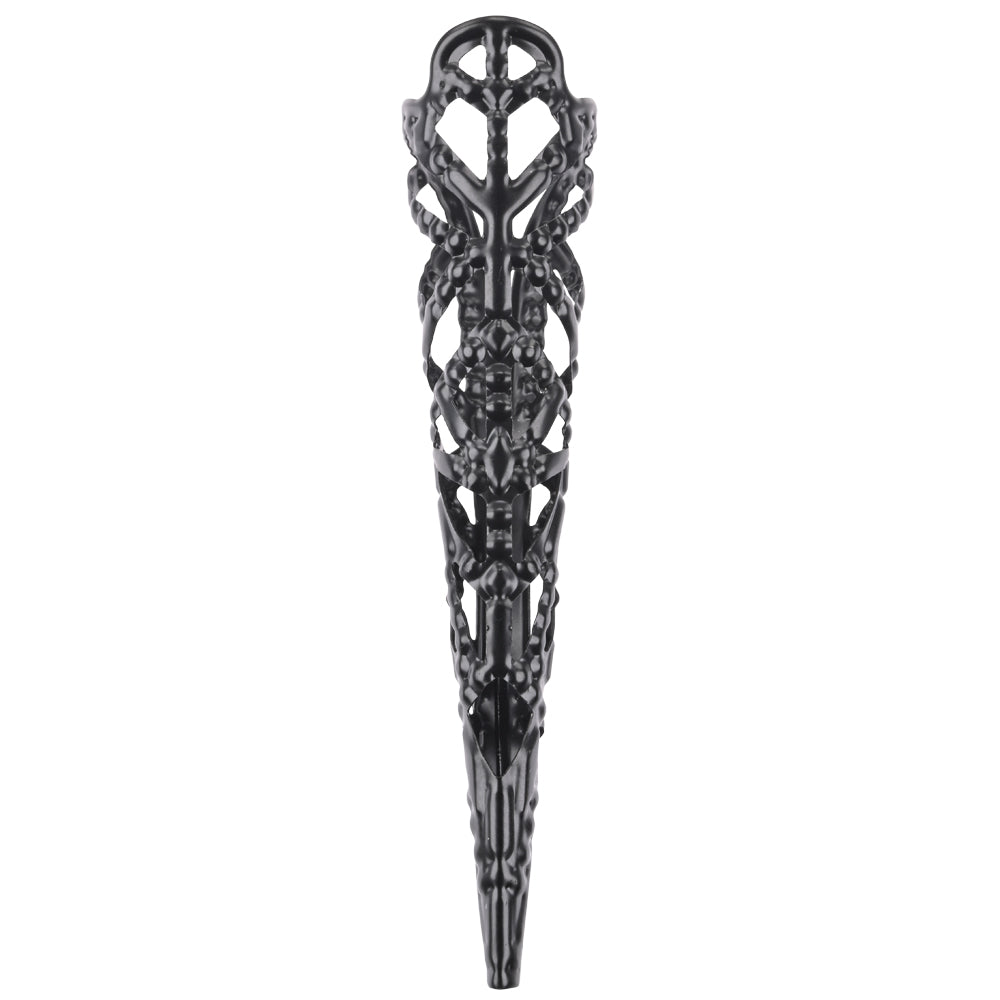 Sex & Mischief Sensory Fingertips - 8.25 cm Black Alloy Medical Themed