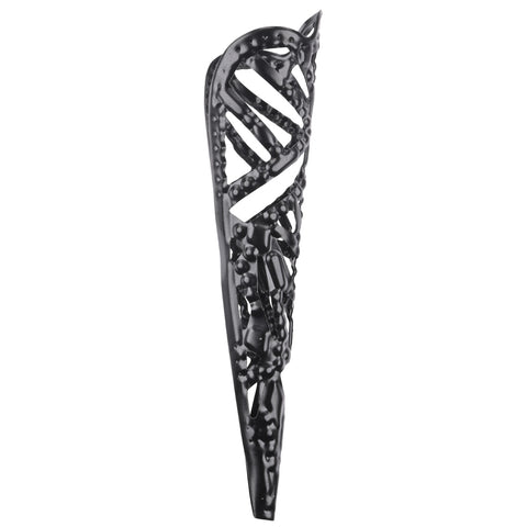 Sex & Mischief Sensory Fingertips - 8.25 cm Black Alloy Medical Themed