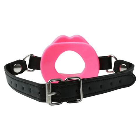 Sex & Mischief Silicone Lips Mouth Gag with 63.5 cm Strap Mouth Gag > Bondage Gear > Gags and Bits