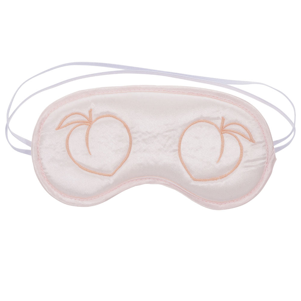 Sex and Mischief Peaches and Cream Blindfold Peach Eyemask Blindfold