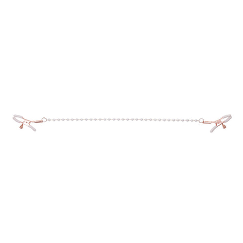 Sex and Mischief Peaches n CreaMe Pearl Nipple Clamps Nipple Clamps
