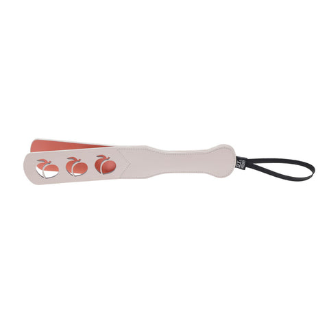 Sex & Mischief Peaches n CreaMe Impression Paddle 32cm Peach Paddle Whips & Paddles