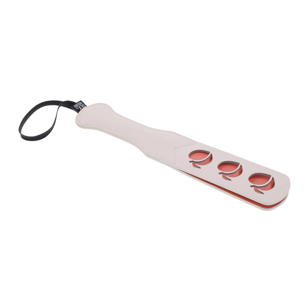 Sex & Mischief Peaches n CreaMe Impression Paddle 32cm Peach Paddle Whips & Paddles