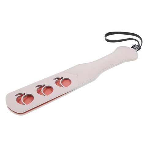 Sex & Mischief Peaches n CreaMe Impression Paddle 32cm Peach Paddle Whips & Paddles